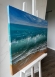 Painting Turquoise Wave, artist Tetiana Matviiuk