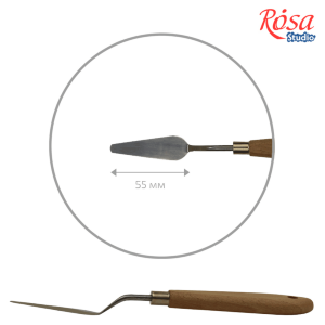 Мастихин ROSA Studio 11906 капля длина 5,5см ст.код1026