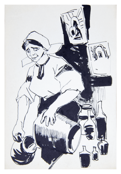 Drawings by Turanskiy Alexander, 7 sheets - sold Drawings by Turanskiy Alexander, 7 sheets - sold