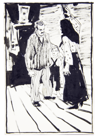 Drawings by Turanskiy Alexander, 7 sheets - sold Drawings by Turanskiy Alexander, 7 sheets - sold