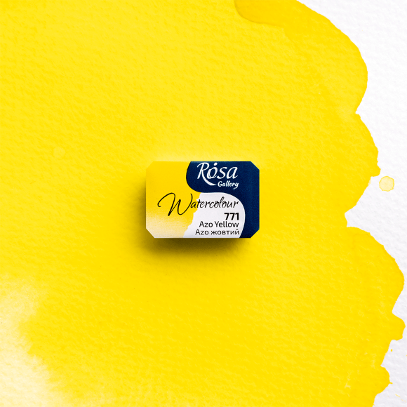 Краска акварельная Хинакридон золотой (735) 2,5мл ROSA Gallery Краска акварельная Хинакридон золотой (735) 2,5мл ROSA Gallery