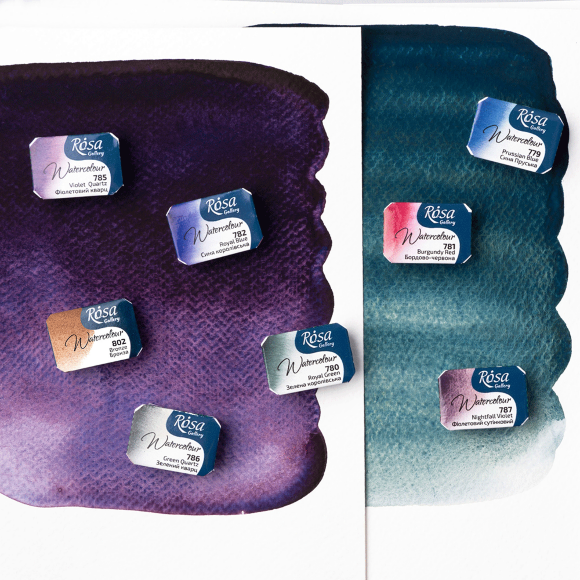 Краска акварельная Хинакридон золотой (735) 2,5мл ROSA Gallery Краска акварельная Хинакридон золотой (735) 2,5мл ROSA Gallery