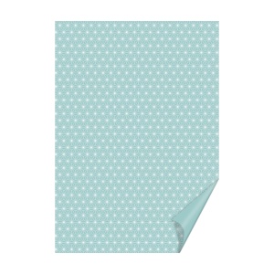 Бумага с рисунком "Звезды" 21х29,7см Голубой 200г/м2 Heyda