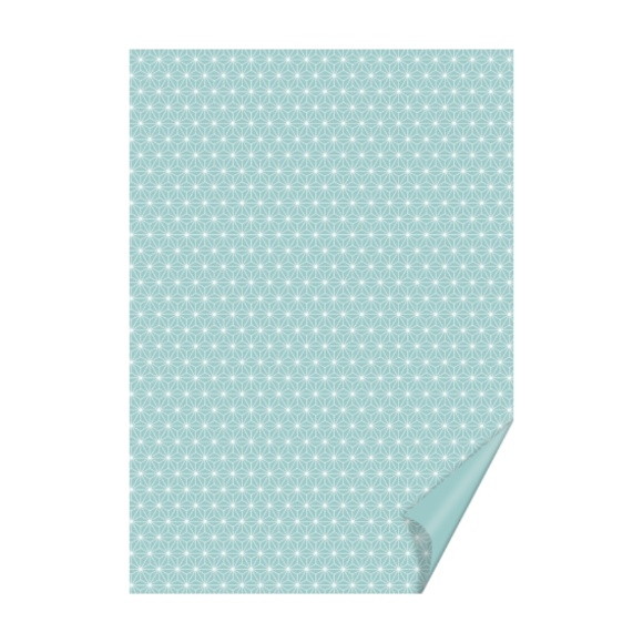 Бумага с рисунком "Звезды" 21х29,7см Голубой 200г/м2 Heyda