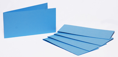 Набор листовочных заготовок 5 шт 15,5×15,5 см №5 голубой 220г/м2 ROSA Talent