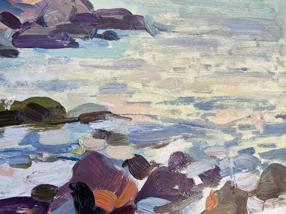 Картина Морський пейзаж, художник Кокін Михайло - продано Картина Морський пейзаж, художник Кокін Михайло - продано