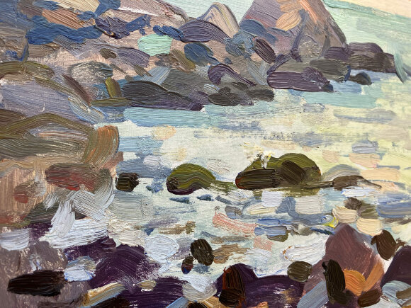 Картина Морський пейзаж, художник Кокін Михайло - продано Картина Морський пейзаж, художник Кокін Михайло - продано