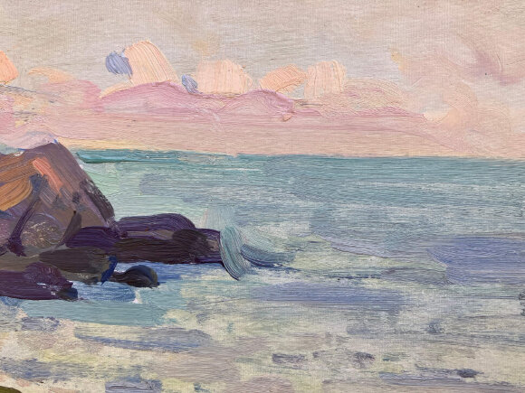 Картина Морський пейзаж, художник Кокін Михайло - продано Картина Морський пейзаж, художник Кокін Михайло - продано