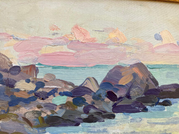 Картина Морський пейзаж, художник Кокін Михайло - продано Картина Морський пейзаж, художник Кокін Михайло - продано