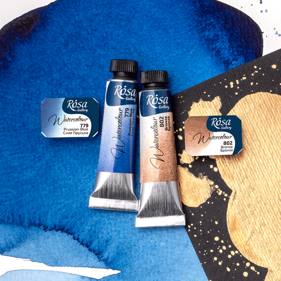 Краска акварельная Белила цинковые (701) туба 10мл ROSA Gallery Краска акварельная Белила цинковые (701) туба 10мл ROSA Gallery