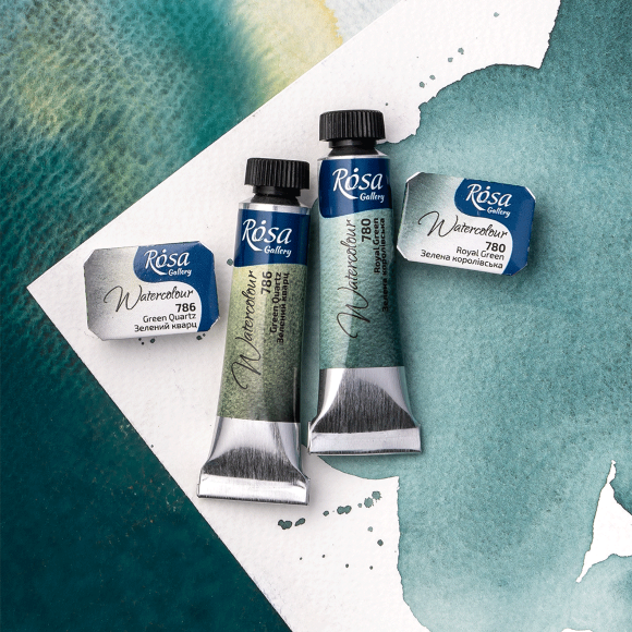 Краска акварельная Белила цинковые (701) туба 10мл ROSA Gallery Краска акварельная Белила цинковые (701) туба 10мл ROSA Gallery