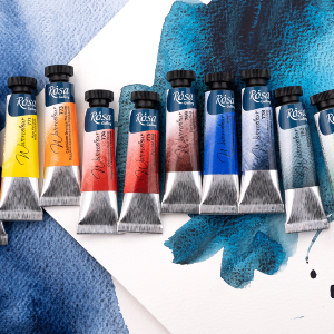 Краска акварельная Белила цинковые (701) туба 10мл ROSA Gallery