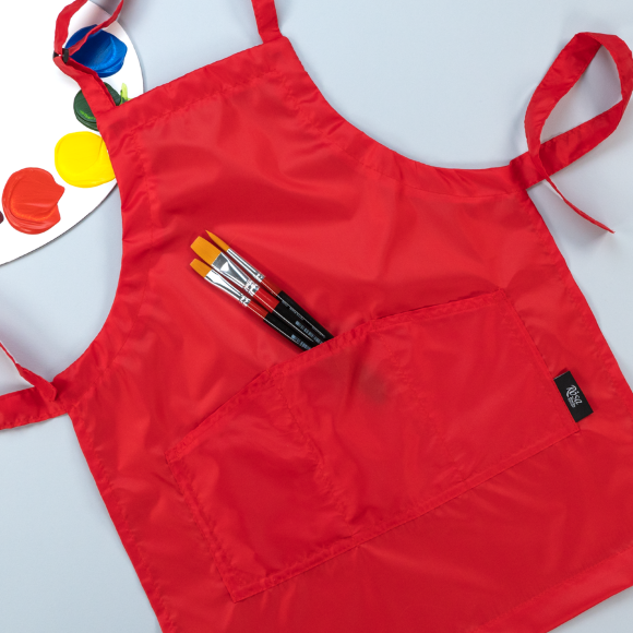 Фартух дитячий 55х44см червоний ROSA Studio