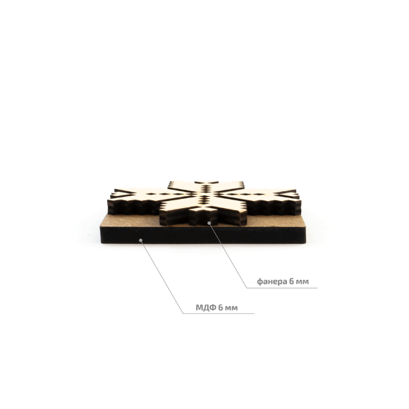 Штамп для забойки №18 серия Вышиванка 7х7см ROSA TALENT