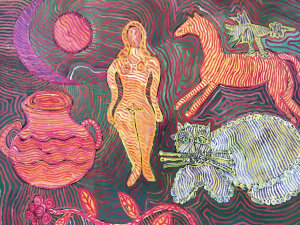 Картина Триполье, художник Бойко Петр - продано