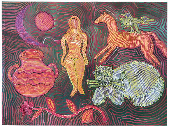 Картина Триполье, художник Бойко Петр - продано Картина Триполье, художник Бойко Петр - продано