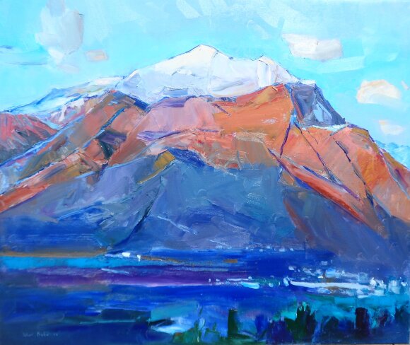 Картина Альпы 2024, художник Дулин Егор