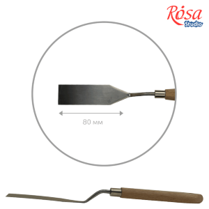 Мастихин ROSA Studio 11919 прямоугольная длина 8см ст.код1007