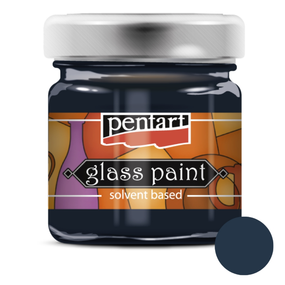 Краска витражная на основе раств. холодной фиксации Зеленая 30мл Pentart Краска витражная на основе раств. холодной фиксации Зеленая 30мл Pentart