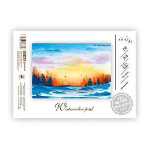 Склейка для акварели SILVER 160г/м2 20л SM-LT Art