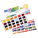 Набір акварельних фарб ROSA Studio PLEIN AIR, 24x2,5 мл, кювети, картонна упаковка