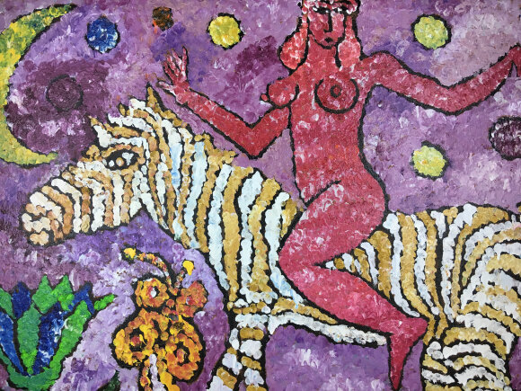 Painting Walking, artist Boyko Peter - sold