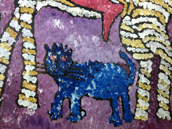 Painting Walking, artist Boyko Peter - sold