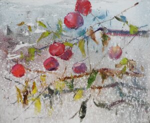 Картина Яблоки, художник Дулин Егор