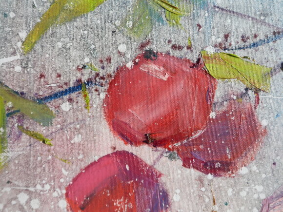 Картина Яблоки, художник Дулин Егор