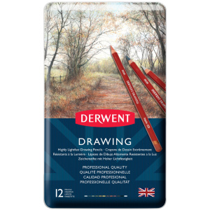 Карандаши для рисунка Drawing 12шт Derwent