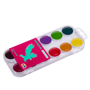 Набор медовой акварели Увлечения 24 цв. б/кисти пластик ГАММА’UA