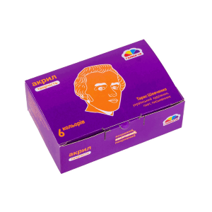 Набор акриловых красок 6×10 мл.