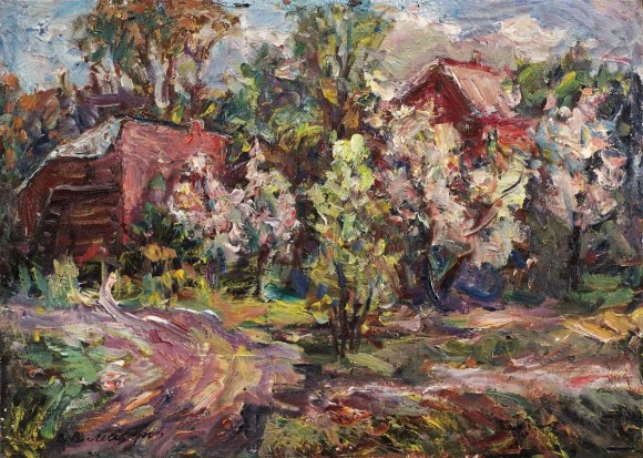 Painting 1999, artist Makarov Viktor