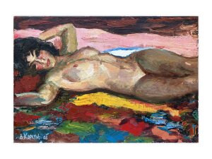 Painting Natasha, artist Dmitry Korsun Painting Natasha, artist Dmitry Korsun