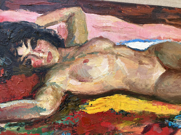 Painting Natasha, artist Dmitry Korsun Painting Natasha, artist Dmitry Korsun