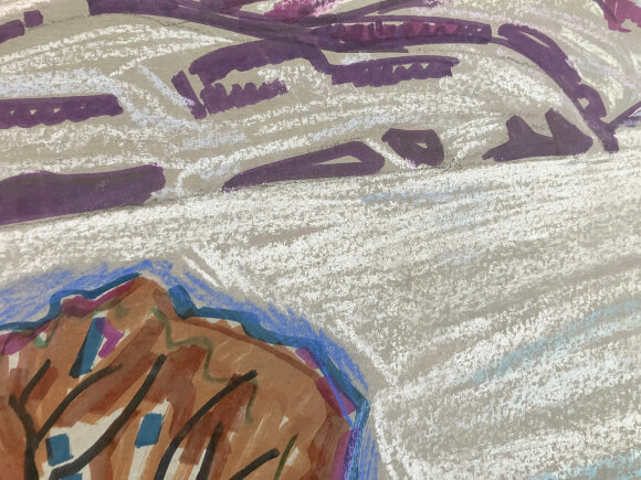 Пастель Камчатка, художник Кокін Михайло Пастель Камчатка, художник Кокін Михайло