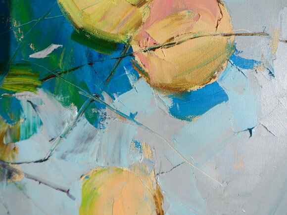 Картина Яблоки 2023, художник Дулин Егор