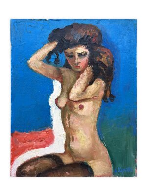 Painting Natalie, artist Dmitry Korsun Painting Natalie, artist Dmitry Korsun