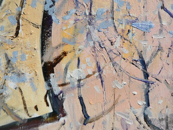 Картина Цветущий сад, художник Дулин Егор