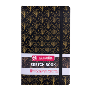 Блокнот для графики Talens Art A5 (13х21см) 140г/м2 80л Art deco Royal Talens