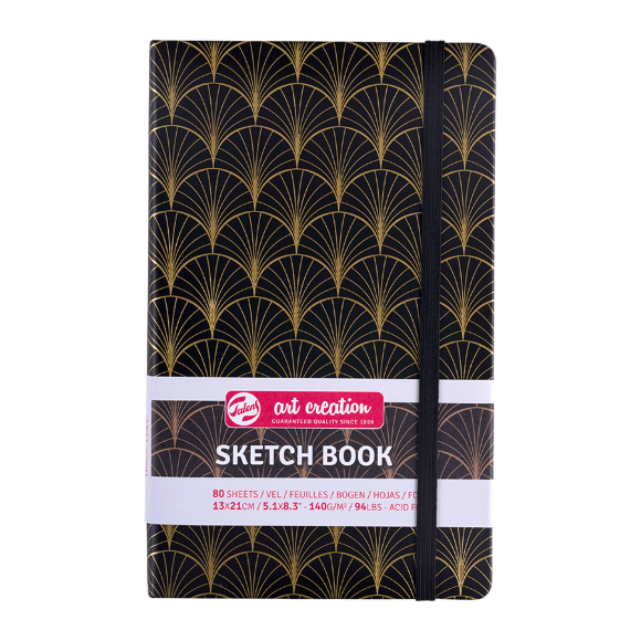 Блокнот для графики Talens Art A5 (13х21см) 140г/м2 80л Art deco Royal Talens