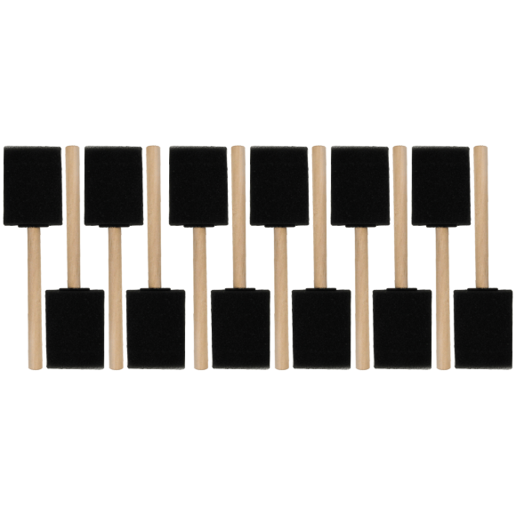 Набор поролоновых спонжей ширина 40мм (12шт.) D.K.ART & GRAFT