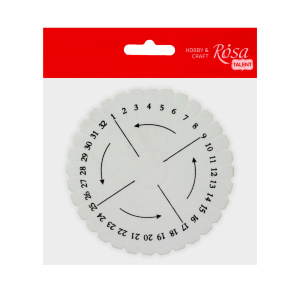 Диск для плетения браслетов, 100*10 мм.