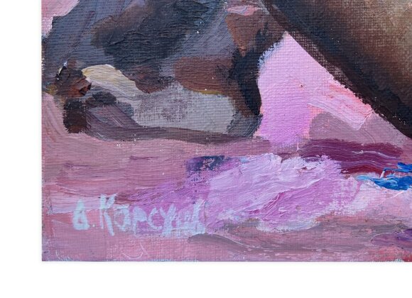 Painting Nude, Natasha, artist Dmitry Korsun Painting Nude, Natasha, artist Dmitry Korsun