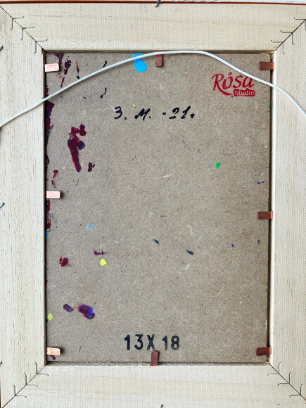 Painting Flower Still Life, artist Zaven Martirosyan Painting Flower Still Life, artist Zaven Martirosyan