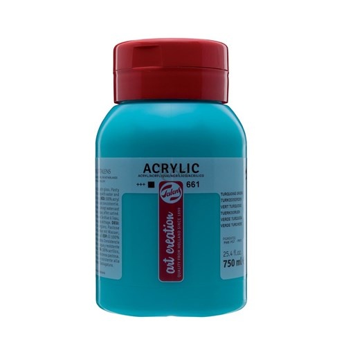 Краска акриловая Talens Art Creation (623) Сочный зеленый 750 мл Royal Talens