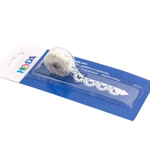 Лента бумажная самокл. Бабочки Белая 10мм 2м Лента бумажная самокл. Бабочки Белая 10мм 2м