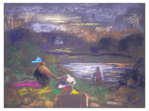 Pastel On the Beach, artist Morozova Olga Pastel On the Beach, artist Morozova Olga