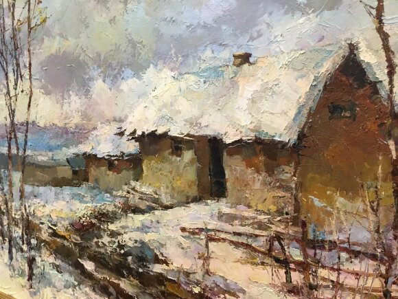 Картина Пастернаковская весна, художник Демко Олег - продано