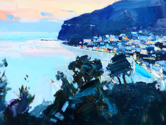 Картина Вечерняя Италия, художник Дулин Егор